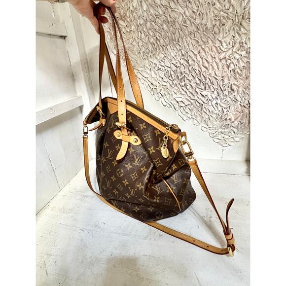 Louis Vuitton Monogram Palermo GM Coated Canvas Shoulder Tote Handbag Brown - Picture 12 of 16